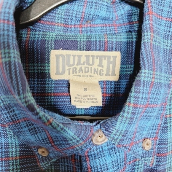 Duluth Trading Men's Plaid Button Down - Picture 3 of 4